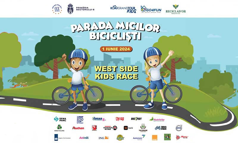 Parada Micilor Bicicliști West Side, 1 iunie 2024