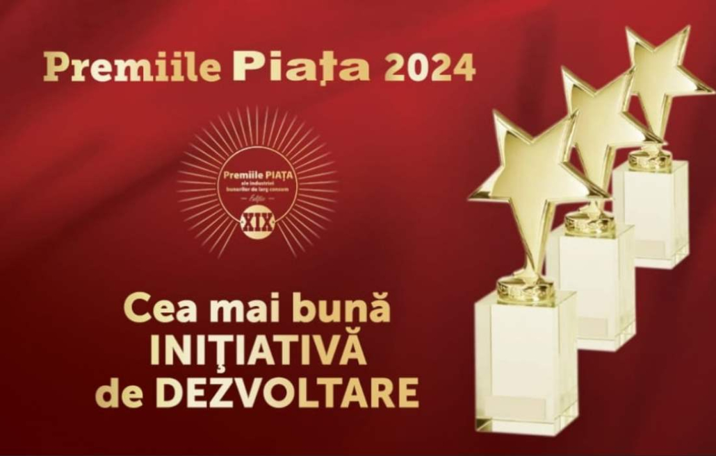Premiile PIAŢA: trei trofee pentru Cele mai bune INIŢIATIVE de DEZVOLTARE ale comercianţilor
