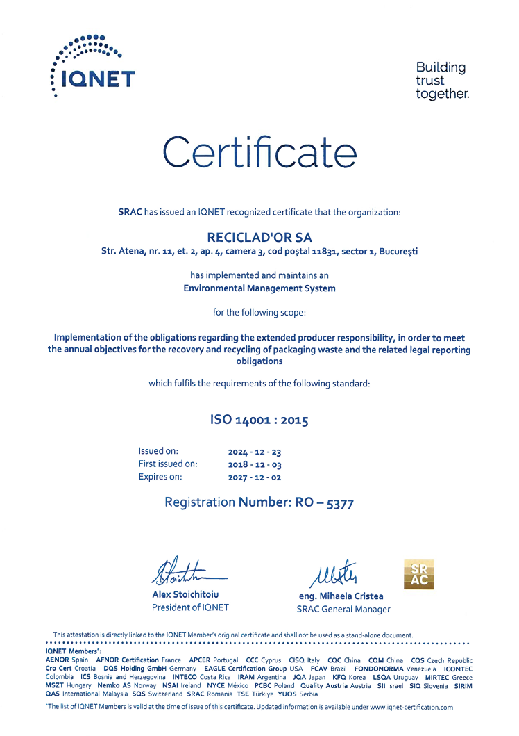Reciclad'or certificate 2025-2026 (1)