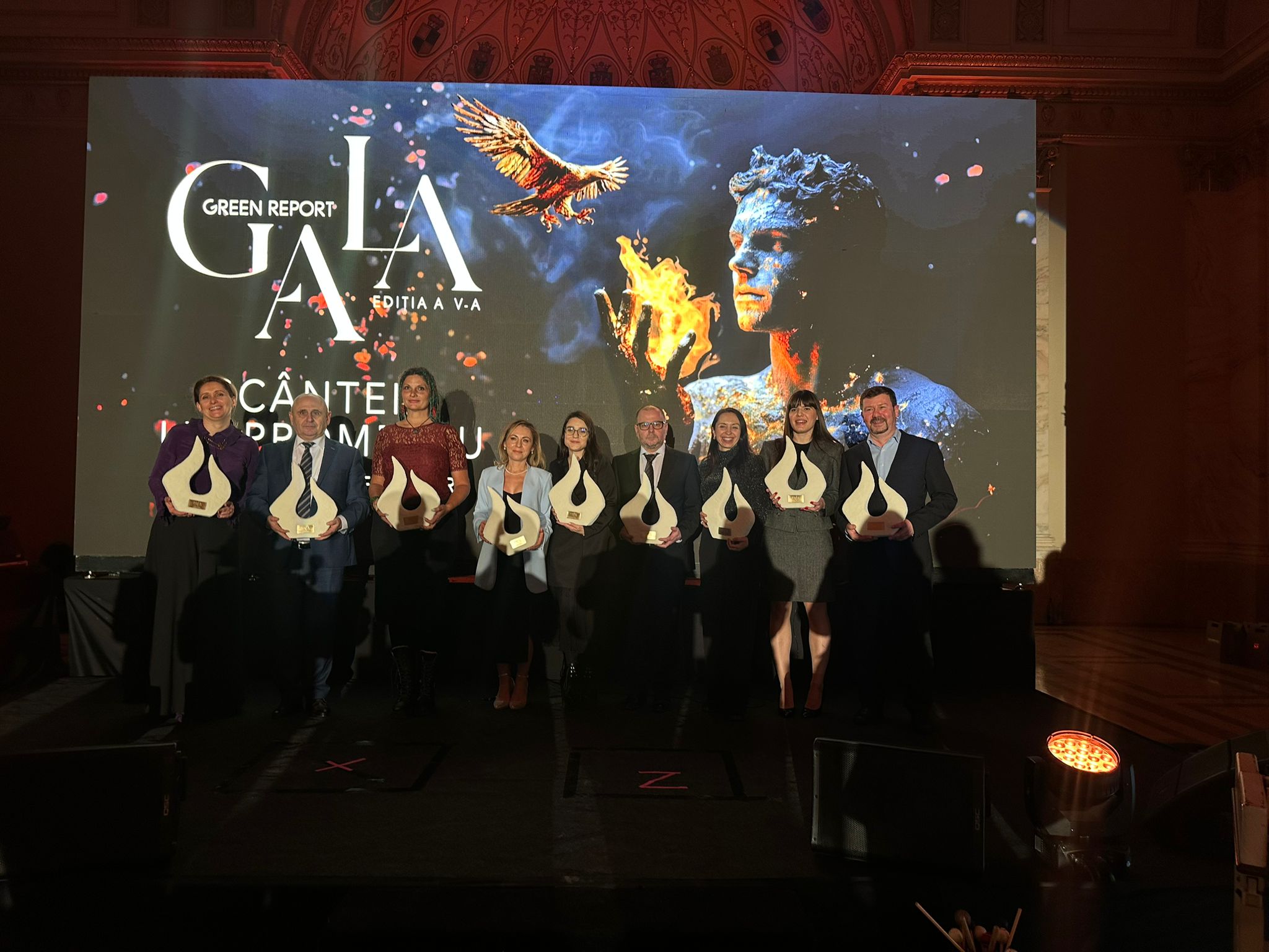 castigatori gala green report