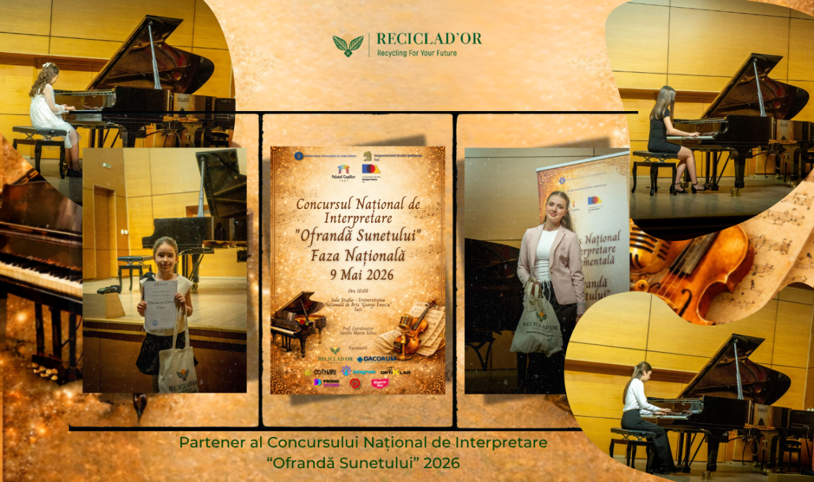Reciclad’OR, partner of the 14th Edition of the National Competition “Ofrandă Sunetului”