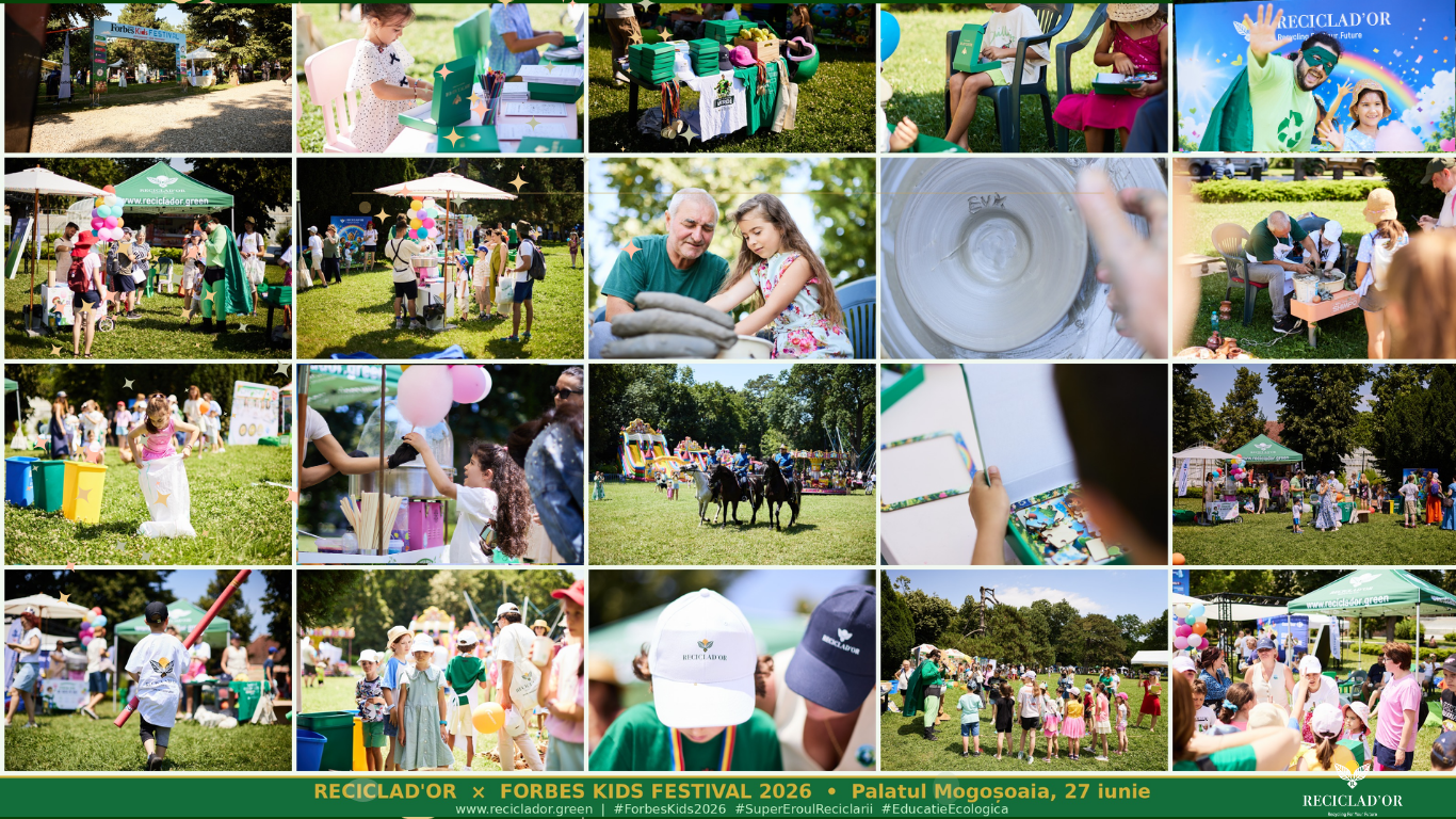 Reciclad'OR la Forbes Kids Festival 2026