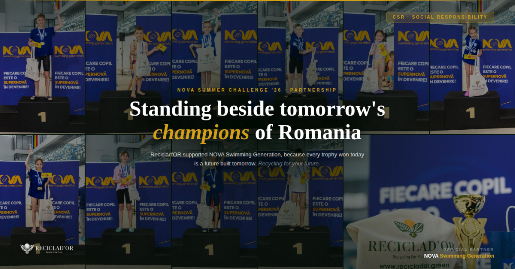 Alongside the Future Champions: Reciclad’OR, Official Partner of NOVA Summer Challenge ’26