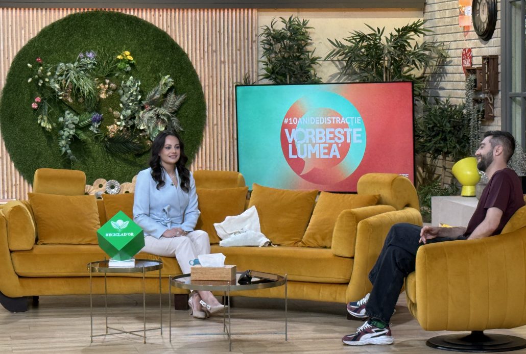 Ce se întâmplă cu ambalajele după ce le reciclăm? Denise Deleanu, COO Reciclad’OR, la „Vorbește Lumea”, PRO TV