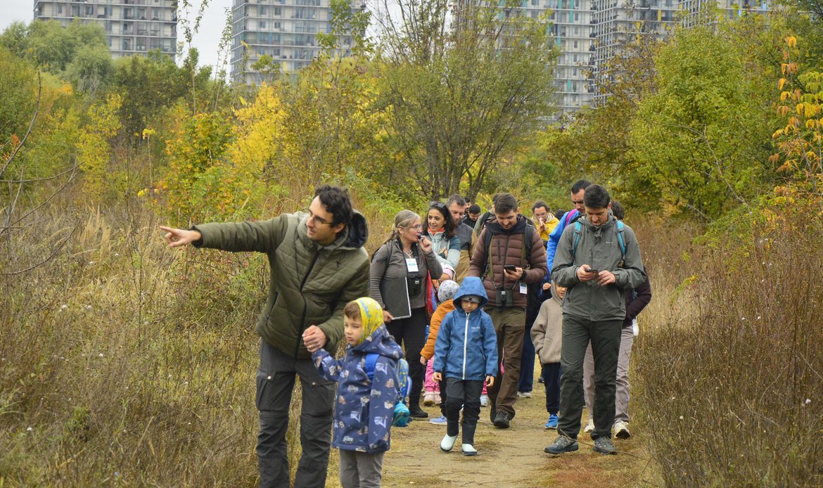 Tur ghidat de biologi în Parcul Natural Văcărești