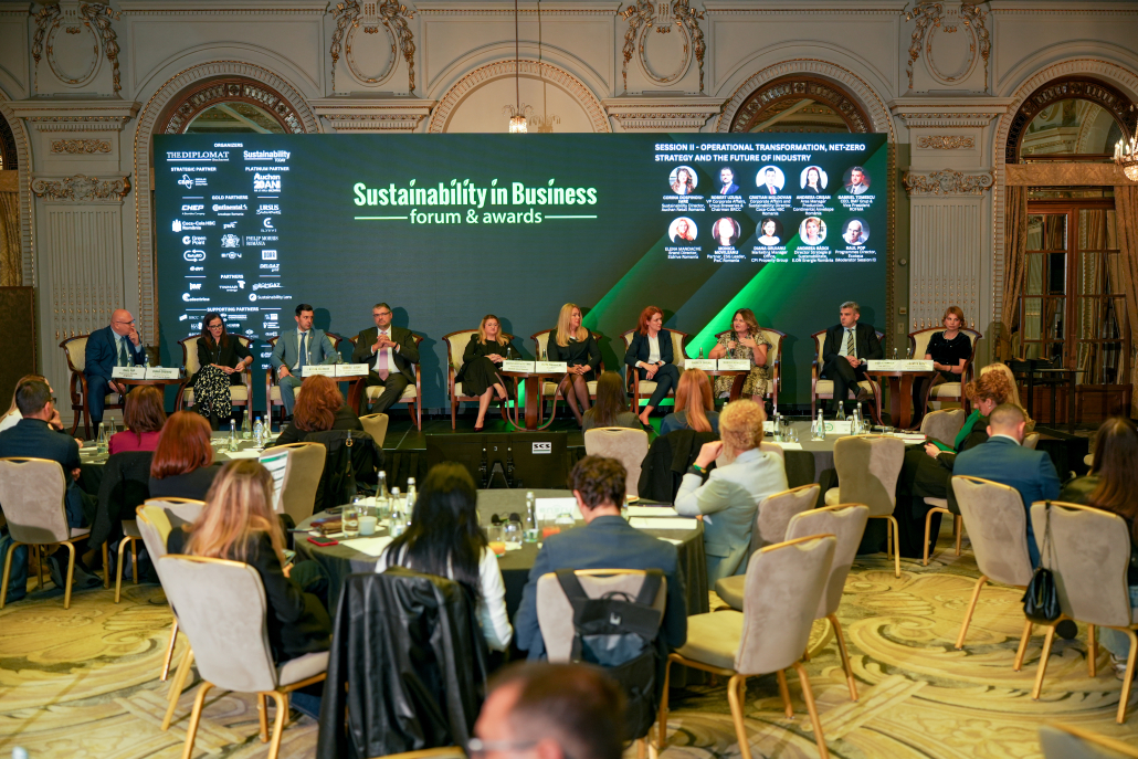 Sesiunea II la Sustainability in Business Forum & Awards 2026, InterContinental Athénée Palace București